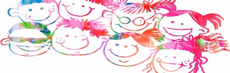 Children smiley faces graphics