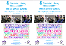 disabled living training diary courses