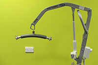 disabled living showroom hoist