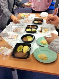 Purée food taster session