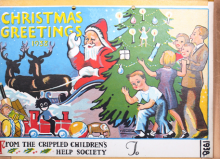 christmas card crippled children's help society