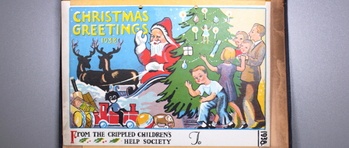 christmas card crippled children's help society
