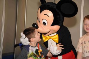 Mickey Mouse and Sebastian