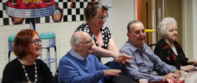 disabled living 1950's tea dance jive dancing