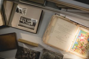 exhibition cabinet at disabled living