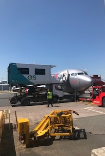 plane at manchester airport