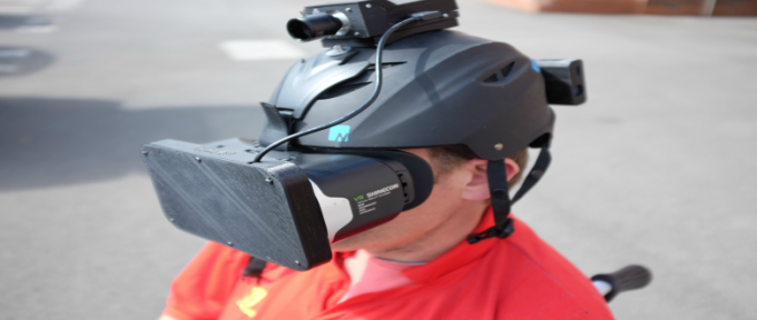 remap virtual reality headset