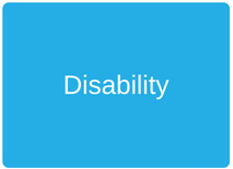 disability text graphic