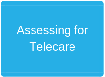 Assessing for Telecare text graphic