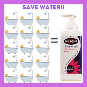 Nilaqua 500ml Save Water bodywash