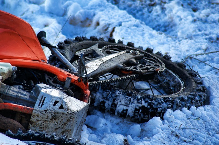 wheel on a bike