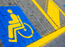 disabled parking bays