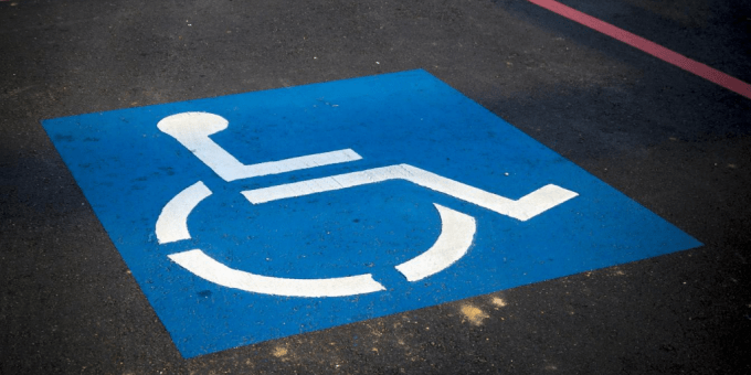 disabled parking