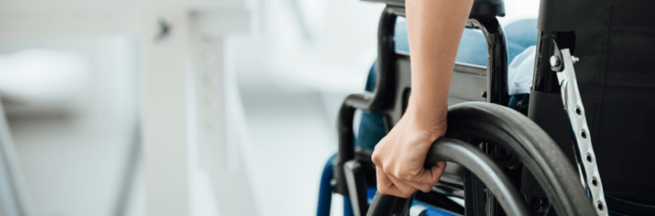 Wheelchair Training Featured Image - Man in Wheelchair