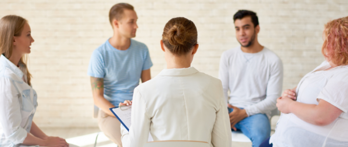 people attending a trusted assessor training course